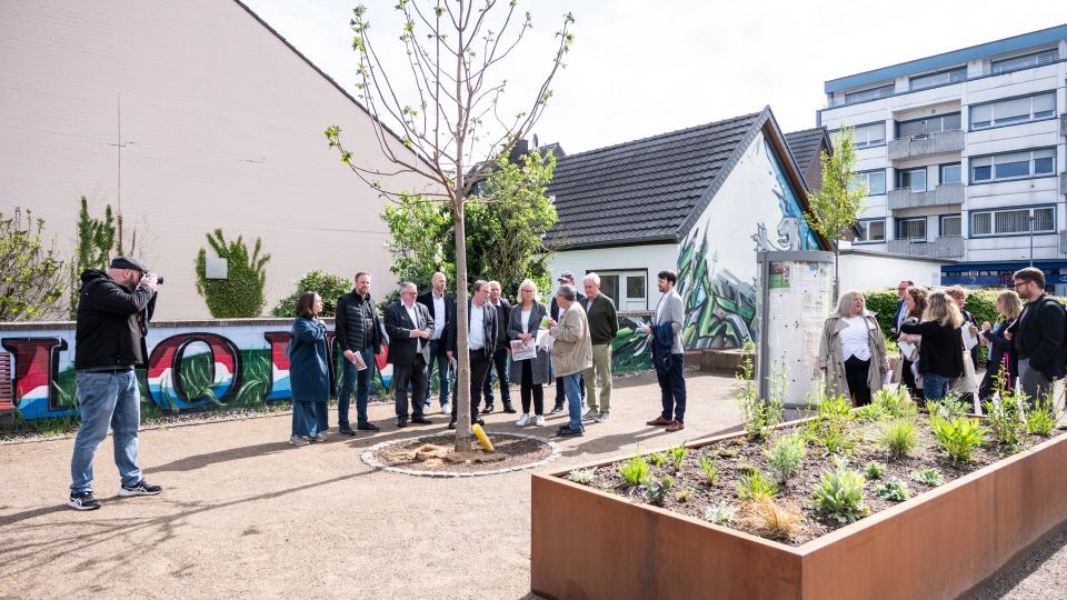 Öffentlicher Platz in Lohmar