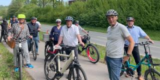 Minister Krischer eröffnet Bürgerradweg Horn-Bad Meinberg